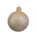 Χριστουγεννιάτικη Γυάλινη Μπάλα Οροφής Σαμπανιζέ (15cm)